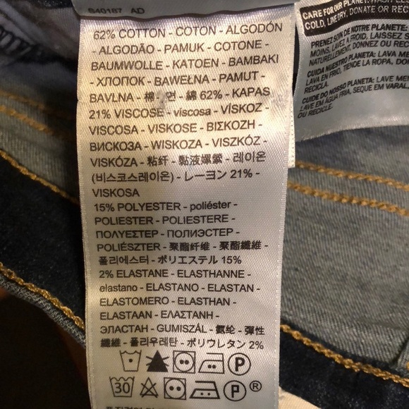 Levi’s 311 Shaping Skinny Size 26 Women's Blue Jeans - Picture 10 of 11